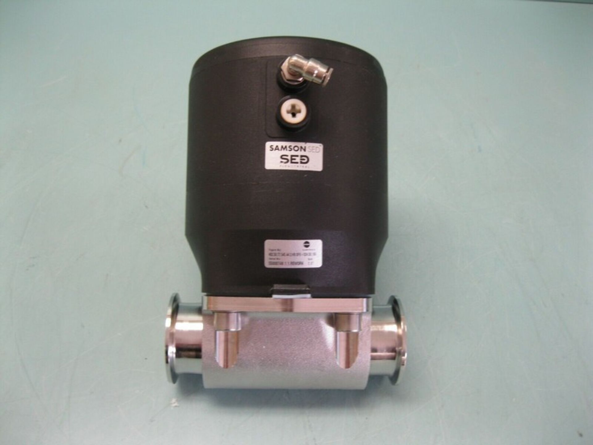 2" Samson SED Sanitary SS 402 Actuated Diaphragm Valve (Located Springfield, NH)(Handling Fee $ - Image 4 of 6