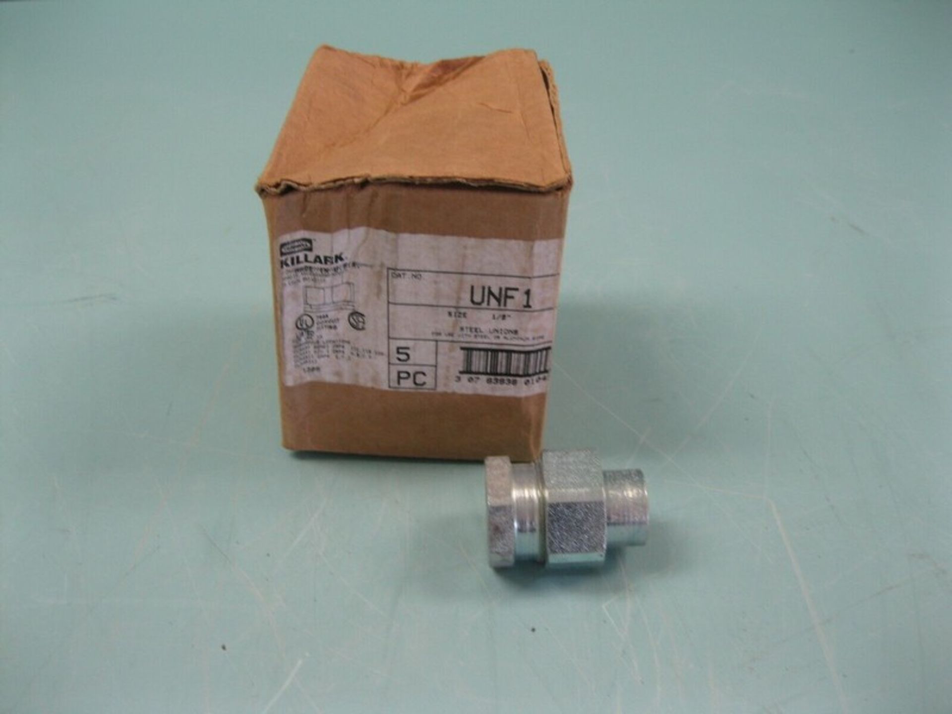 Lot (150) 1/2" NPT Hubbell Killark UNF1 Steel Union NEW (Located Springfield, NH)(Handling Fee $ - Image 3 of 4