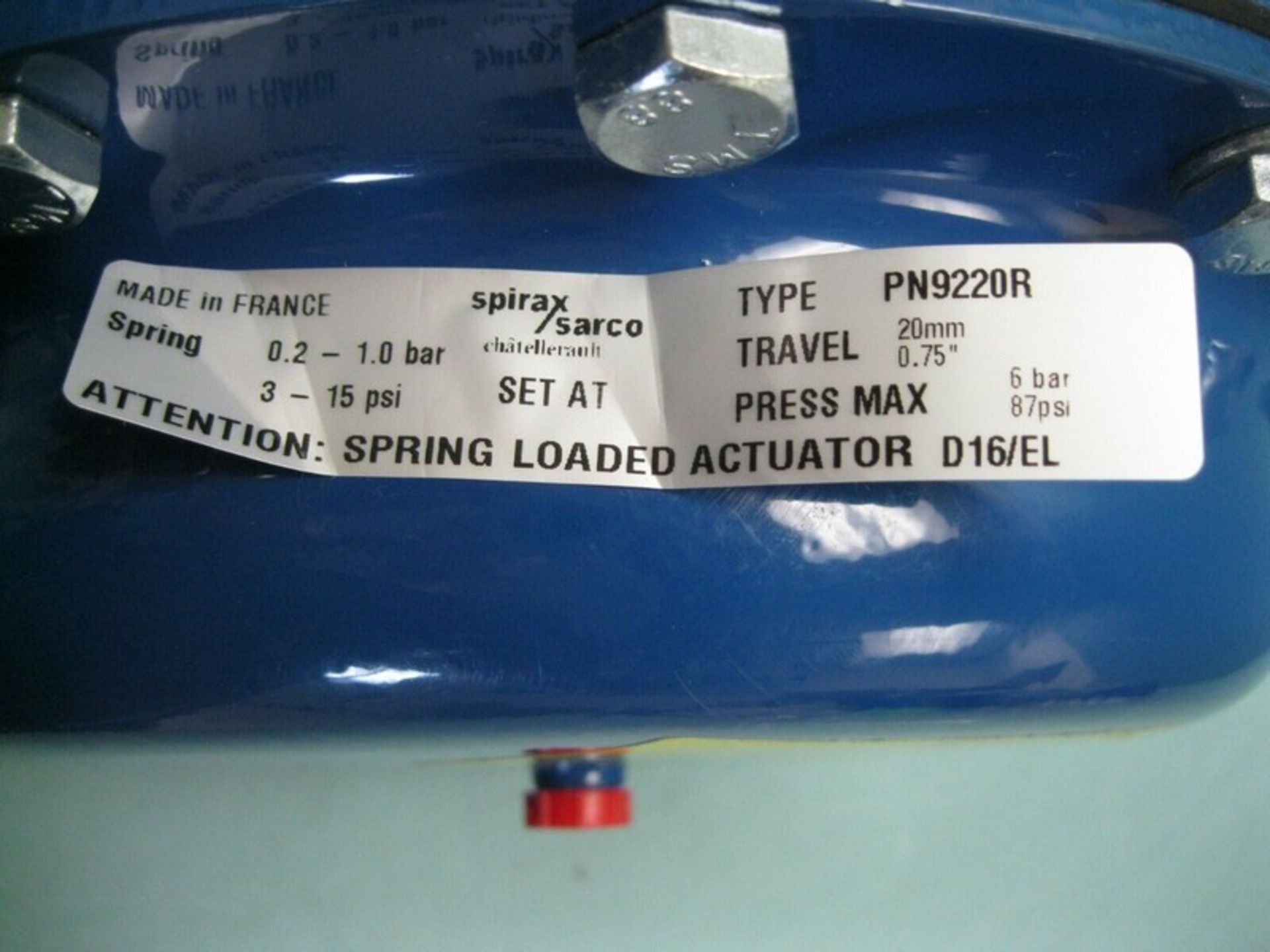 1/2" 300# Spirax Sarco KEA43 Spira-Trol WCB Control Valve PN9220R NEW (Located Springfield, NH)( - Image 5 of 6