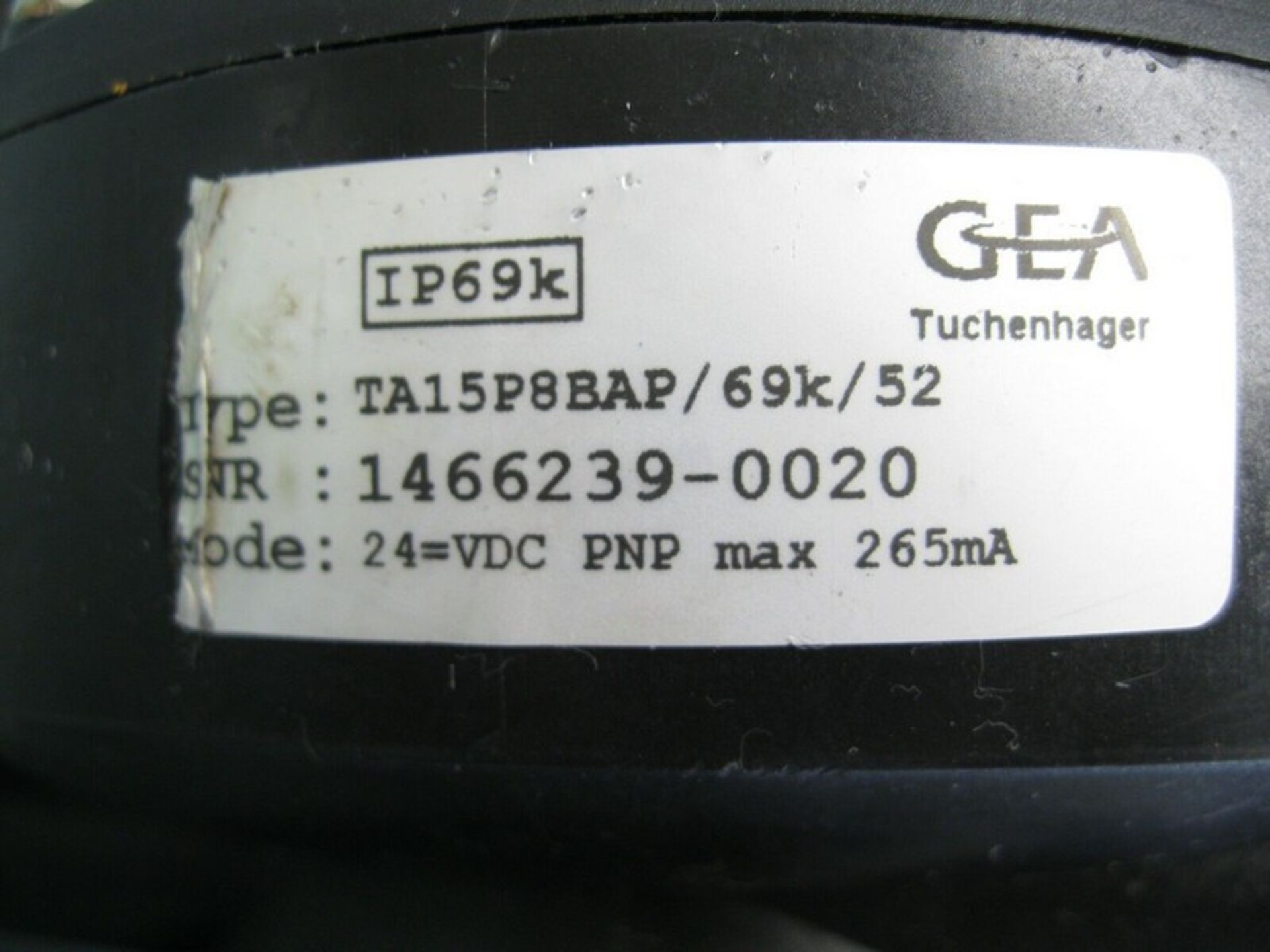 4" GEA SS Type 7300 Sanitary Butterfly Valve W/TA1 Control Top (Located Springfield, NH)(Handling - Image 8 of 8