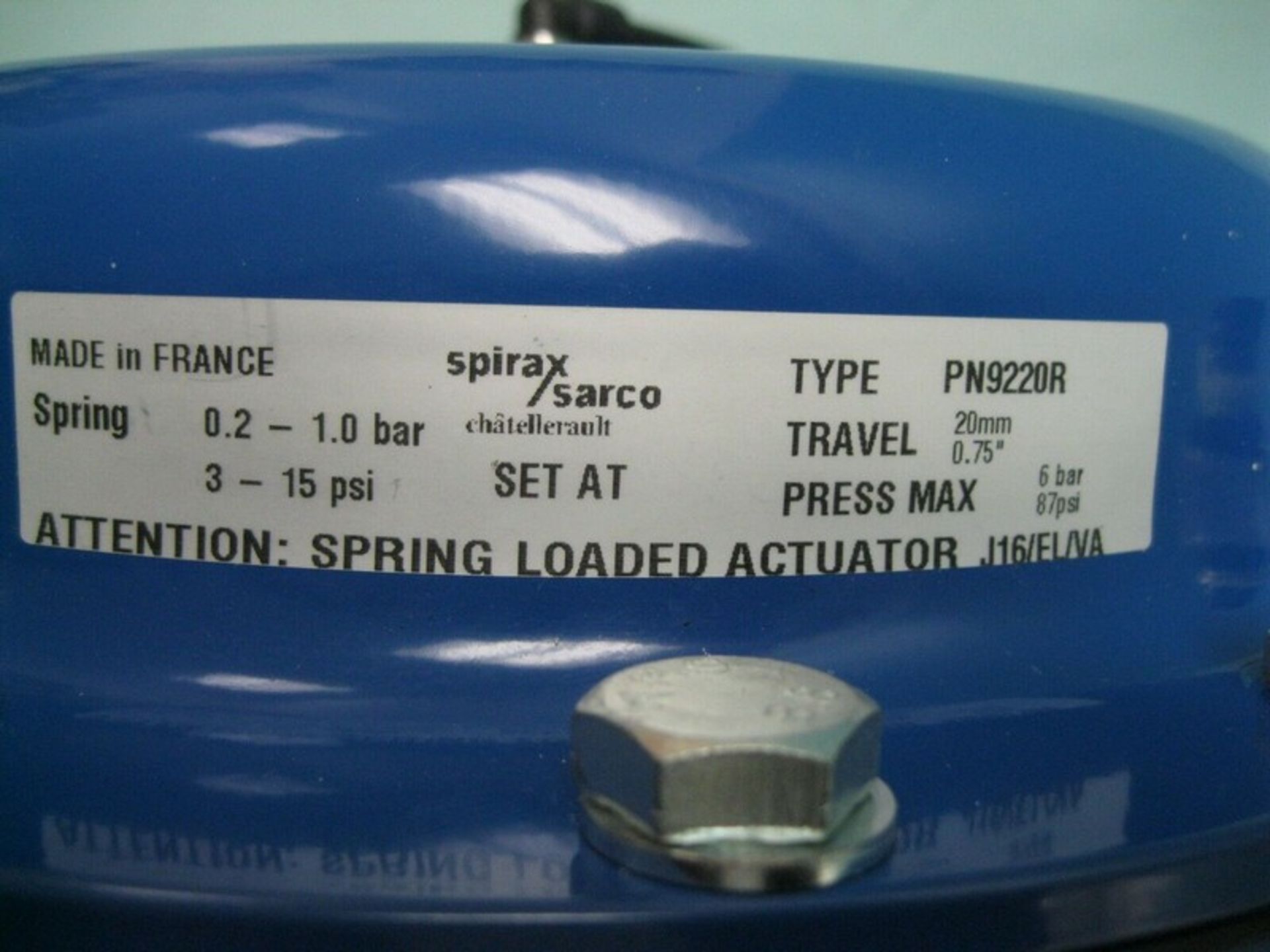 1/2" 300# Spirax Sarco KEA43 Spira-Trol WCB Control Valve NEW (Located Springfield, NH)(Handling Fee - Image 8 of 10