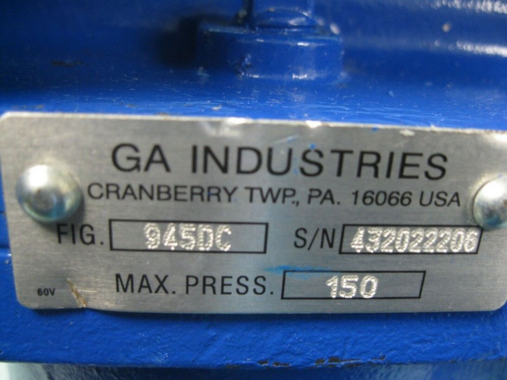 Lot (4) 2" 125# GA Industries 945DC CI Combination Air Valve for Water (Located Springfield, NH)( - Image 5 of 5