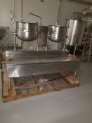 Cleveland Twin 10 USG Stainless Steam Kettles KDT-10T 4676-5H-05 (Located Mississauga, Ontario,
