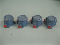 Lot (4) Rosemount 644 HFE5J6 Fieldbus Temperature Transmitter (Located Springfield, NH)(Handling Fee