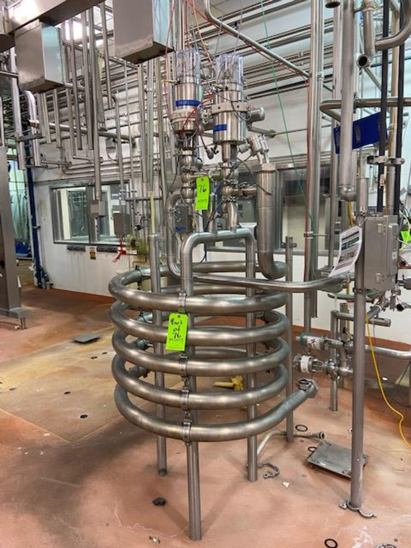 2,000 G.P.M. HTST System, with SPX Flow Diversion Valves, with Control ...