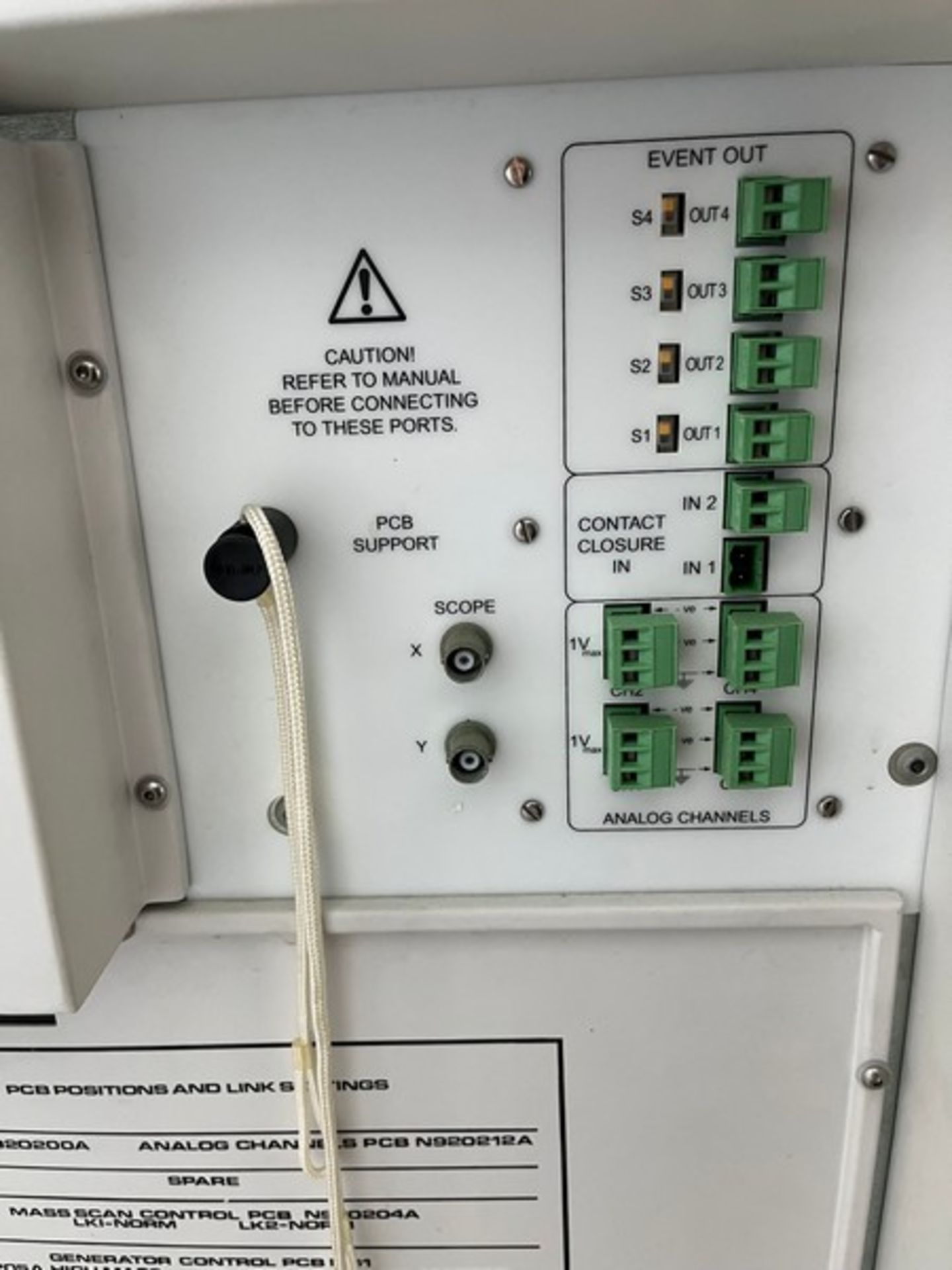 Micromass Platorm Lc Spectrometer Micromass Platorm Lc Spectrometer Unit Quattro LC Serial #9303 - Image 6 of 9