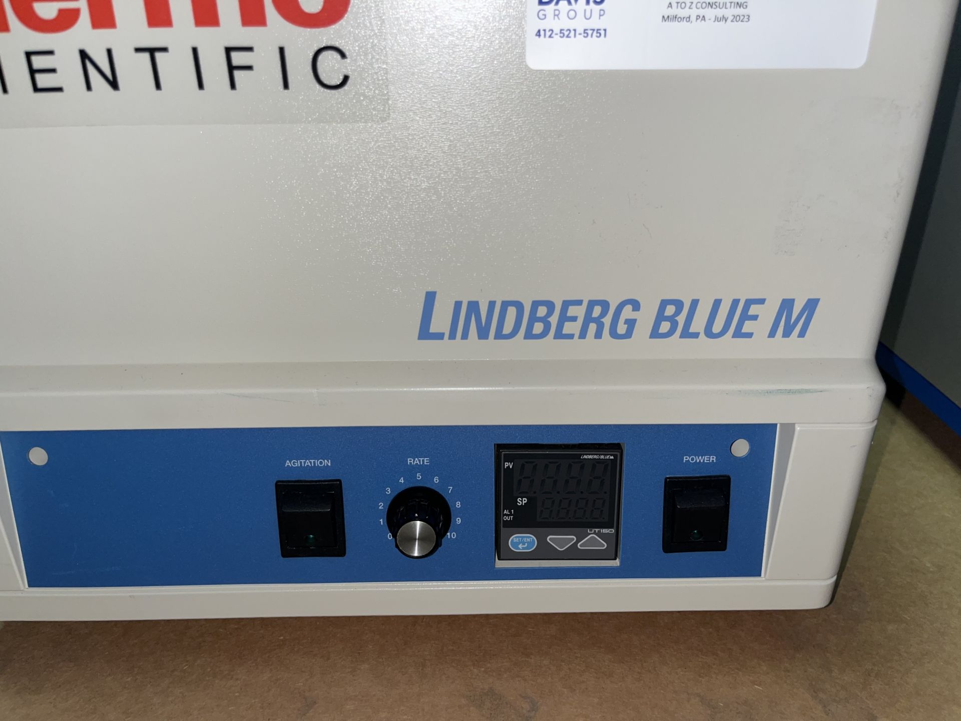 Thermo Scientific Lindberg Blue Water Bath Thermo Scientific Lindberg Blue M Ciruclating Water - Image 2 of 4