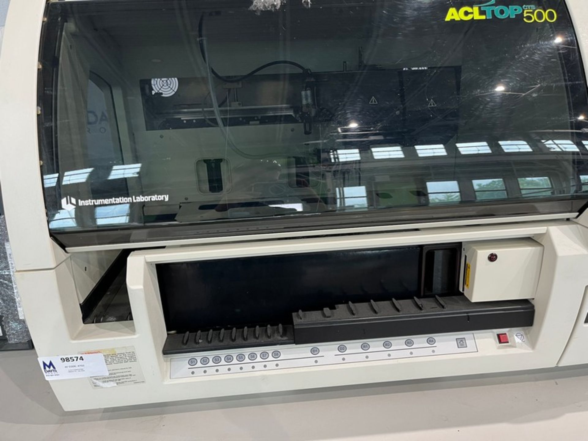 INSTRUMENTATION LABORATORY ACL TOP 500 CTS INSTRUMENTATION LABORATORY ACL TOP 500 CTS Model# ACL TOP - Image 14 of 14