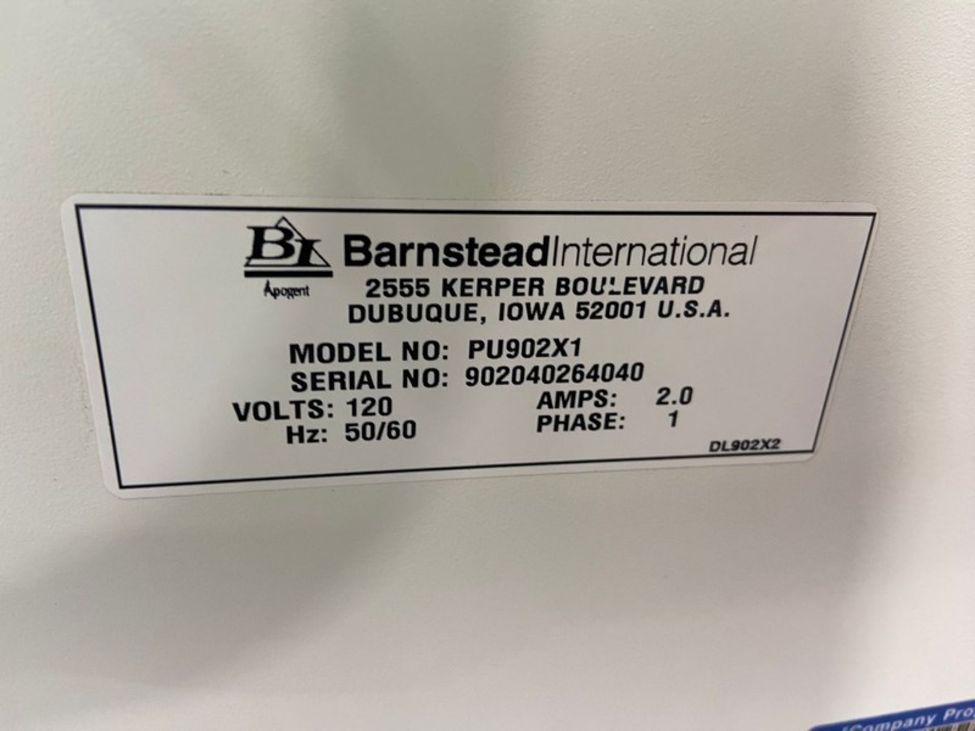 Barnstead Infinity Reservoir 60L Pump/UV Accessory (INV#99497) (Located @ the MDG Auction Showroom - Image 5 of 5