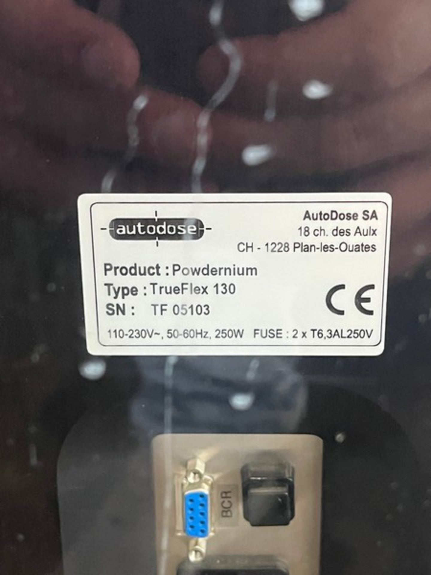 AutoDose TrueFlex 130 Powdernium Symyx AutoDose Trueflex 130 Powdernum Symyx Product: Powdernium - Image 10 of 15