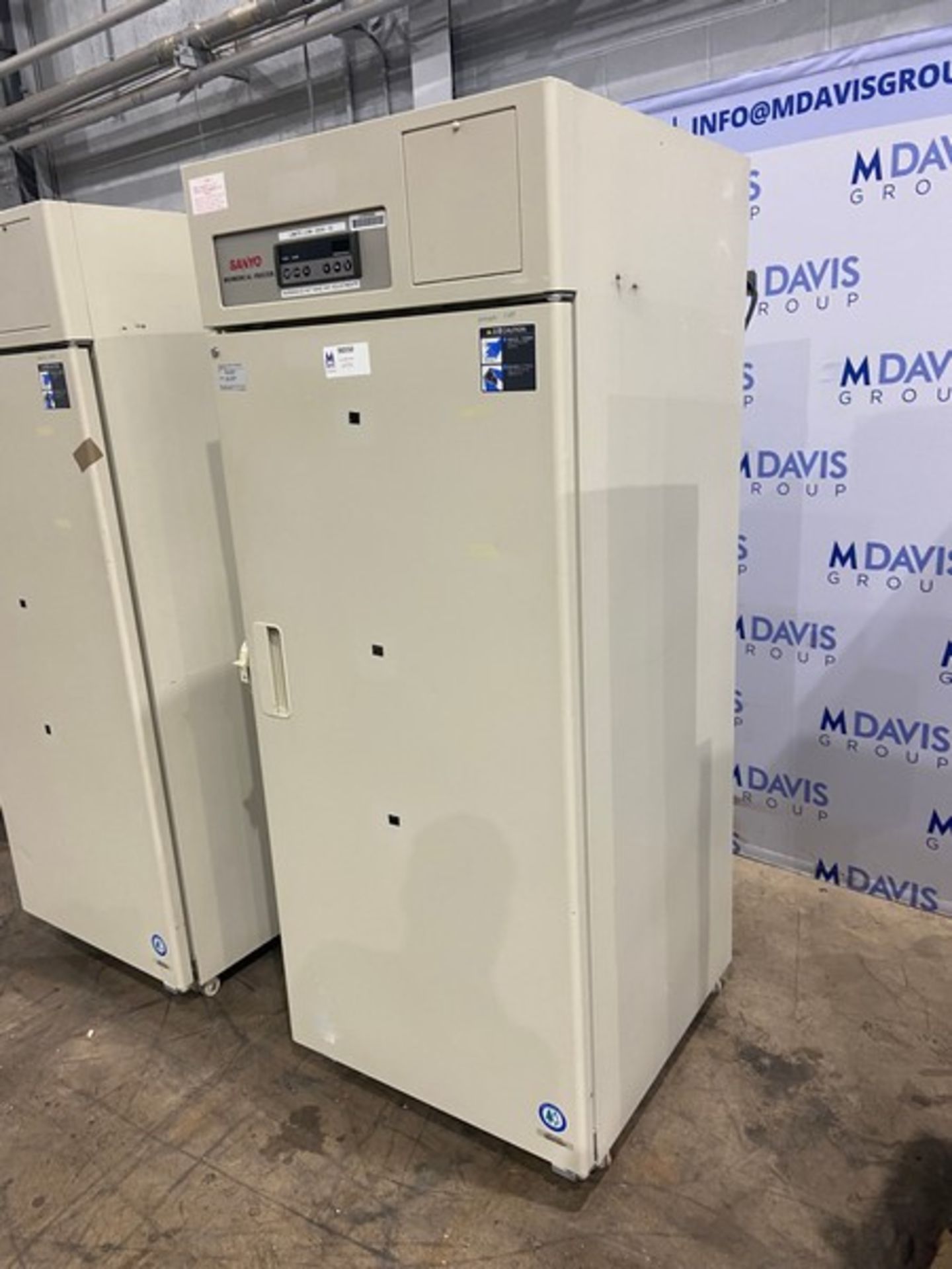 Sanyo BioMedical Freezer, M/N MDF-U730, S/N 41190139, Refrigerant: R-404A, Mounted on Wheels (INV# - Image 2 of 4