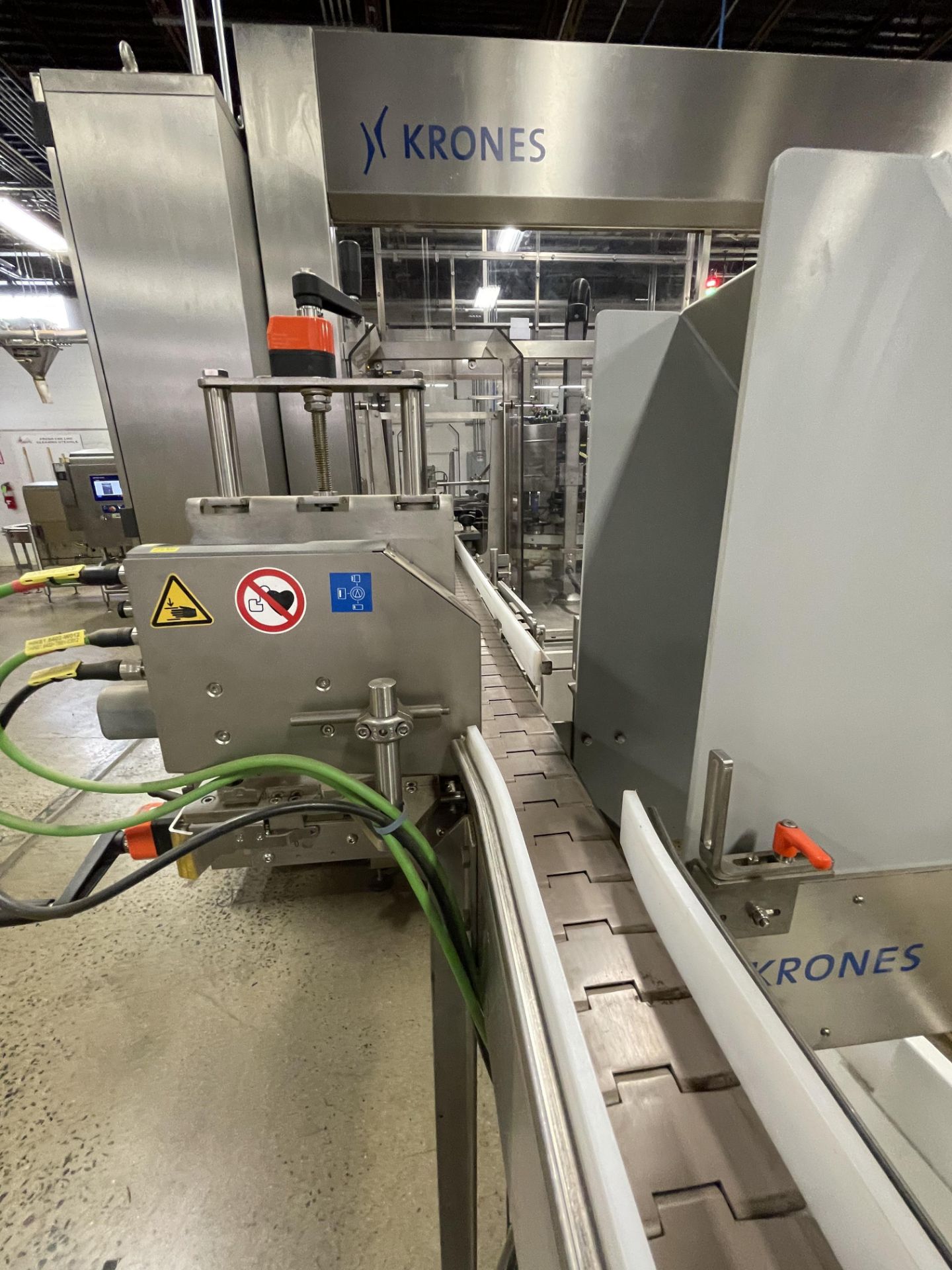 KRONES CHECKMAT INSPECTION SYSTEM, TYPE CHECKMAT 7.5 (2019 MFG)(RIGGING: $1,000. LOCATED IN - Image 9 of 10