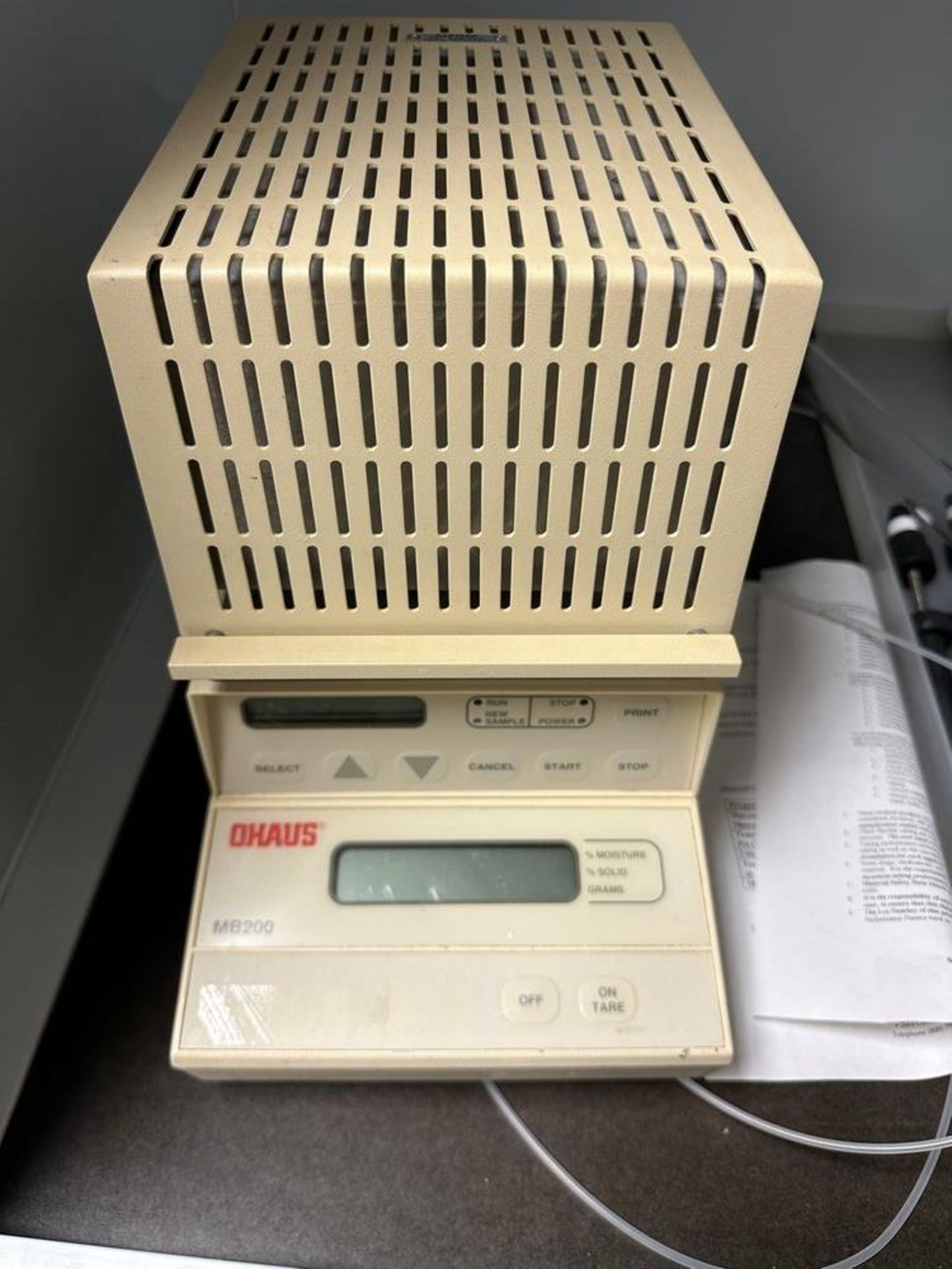 Ohaus MB200 Moisture Determination Balance, 200G (LOCATED IN MIDDLETOWN, N.Y.)-FOR PACKAGING &