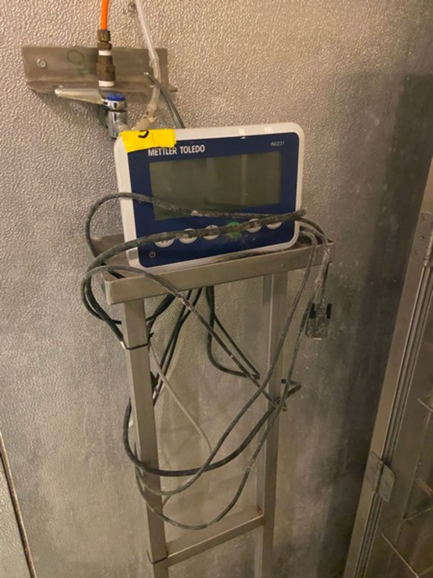 Mettler Toldeo S/S Platform Scale, with Digital Read Out, Mounted on Portable Frame (LOCATED IN- - Image 2 of 3