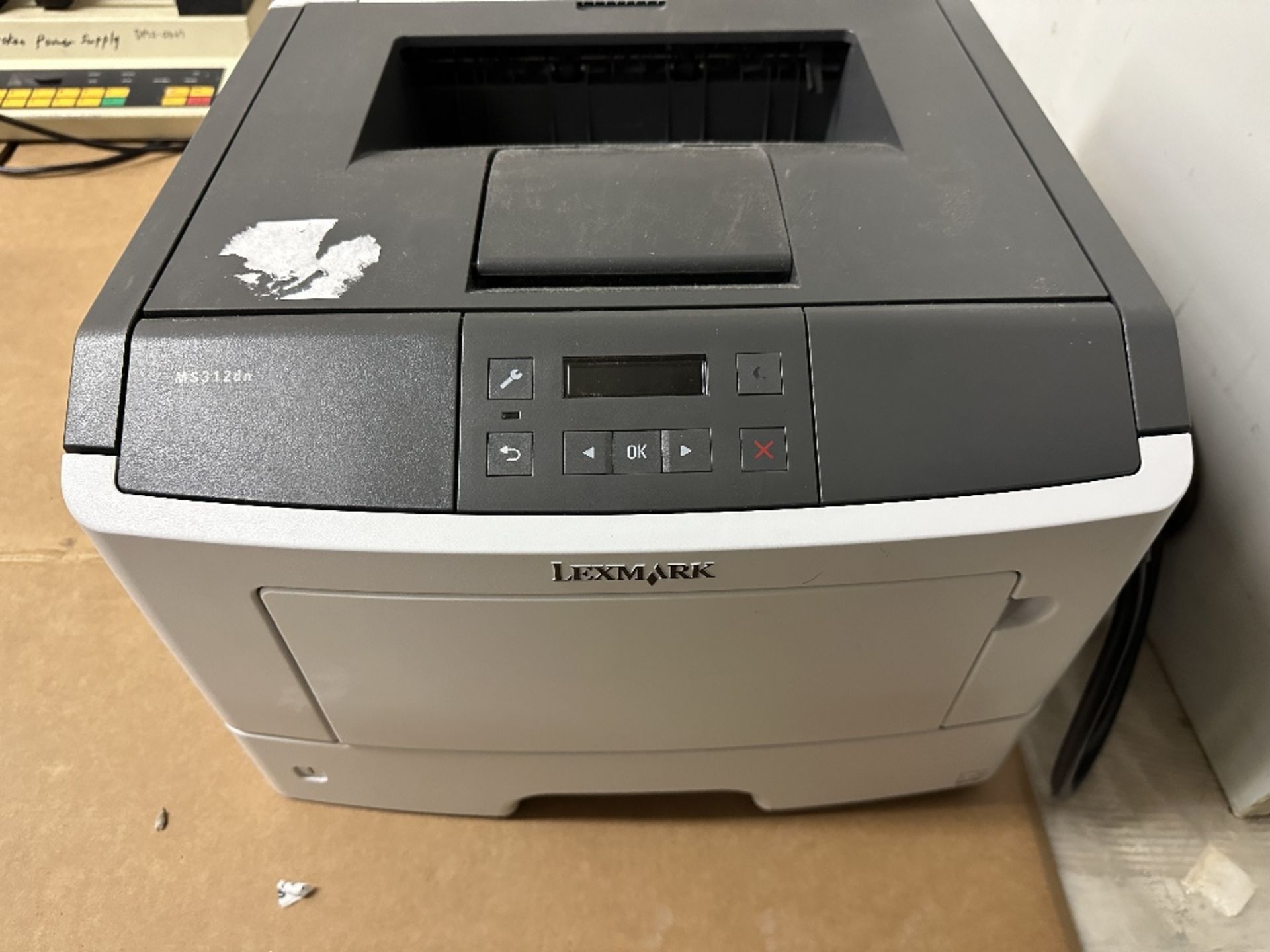 Printer: MS312dn Laser Printer (LOCATED IN MIDDLETOWN, N.Y.)-FOR PACKAGING & SHIPPING QUOTE,