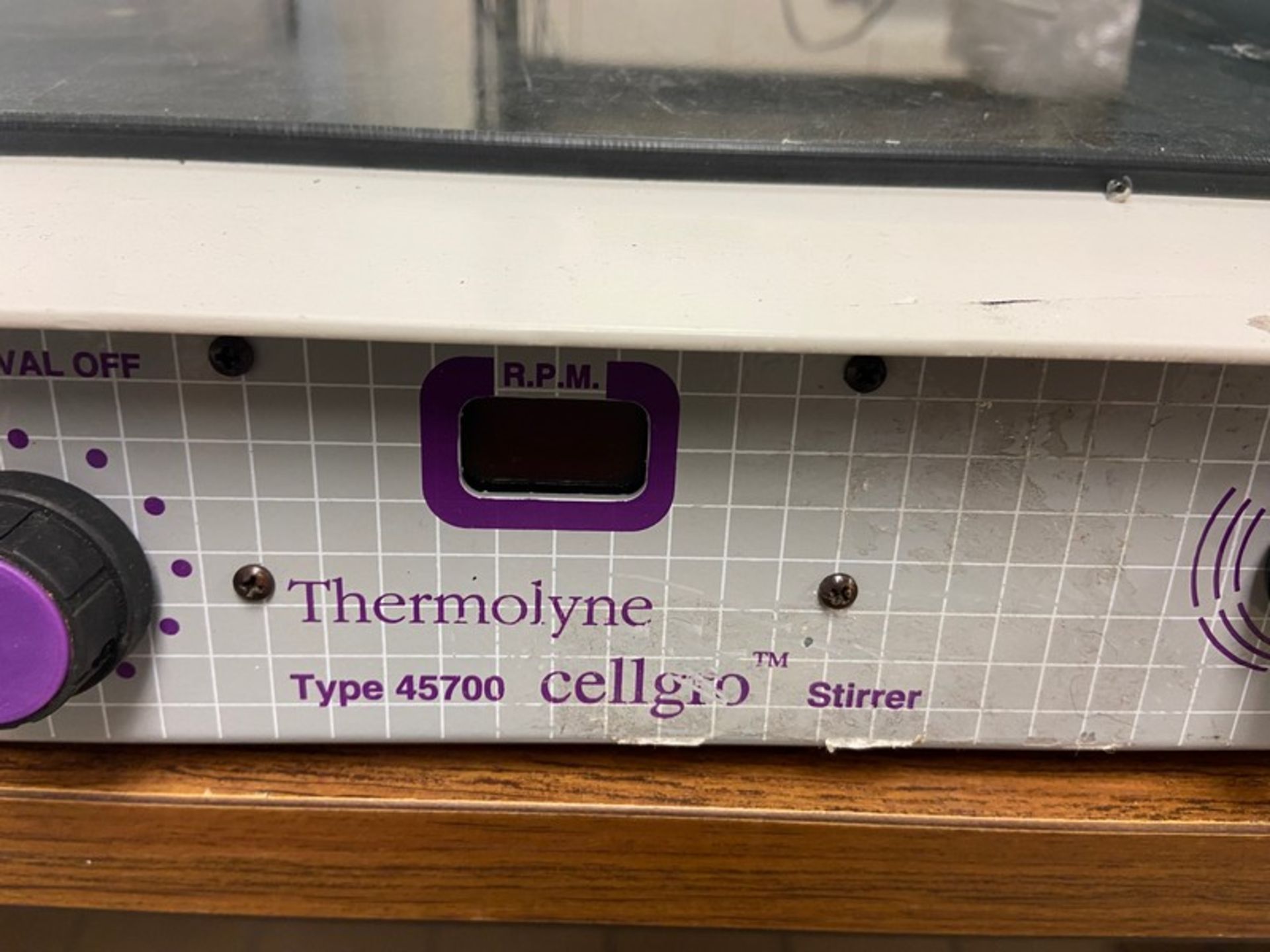 Thermolyne Stirrer, Type 45700 (LOCATED IN MIDDLETOWN, N.Y.)-FOR PACKAGING & SHIPPING QUOTE, - Image 3 of 3