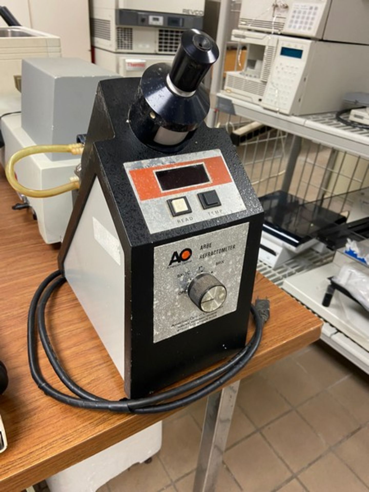 AO Abbe Refractometer, M/N 10450, 117 VAC, with Power Cord (LOCATED IN MIDDLETOWN, N.Y.)-FOR - Image 2 of 3