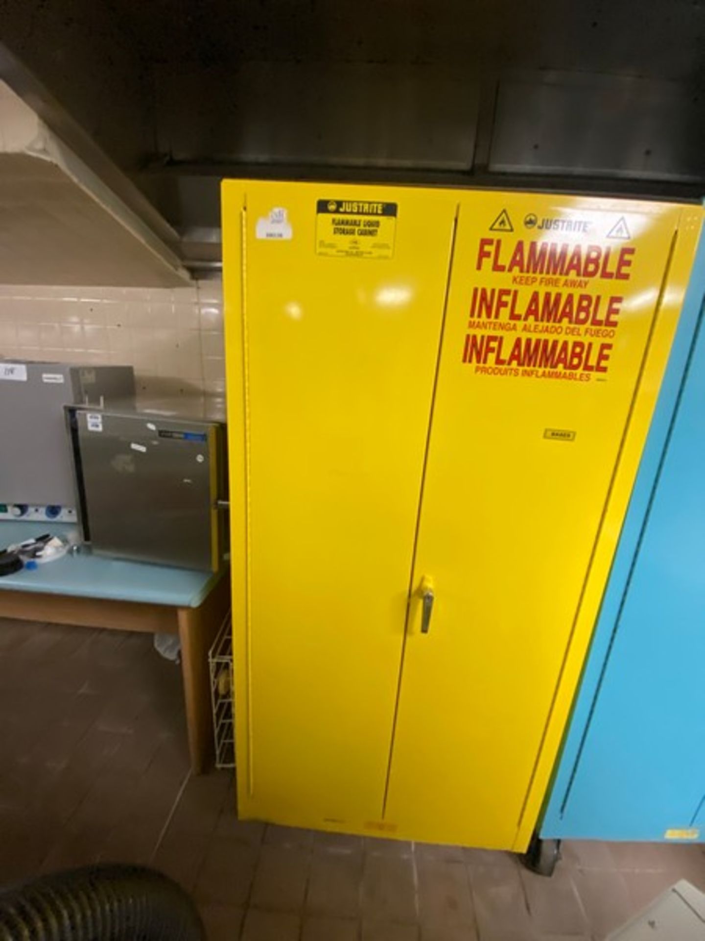 JustRite 60 Gal. Capacity 2-Door Flammable Storage Cabinet (LOCATED IN MIDDLETOWN, N.Y.)-FOR - Image 2 of 3