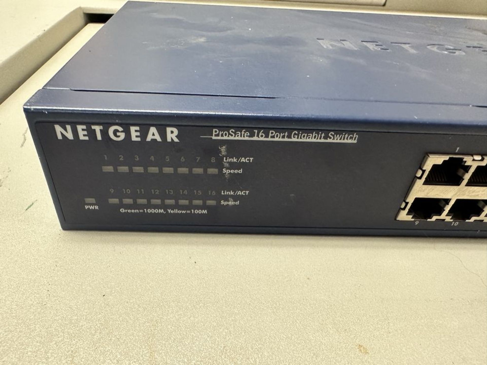 NetGear JGS516 16 Port Gigabit Switch (LOCATED IN MIDDLETOWN, N.Y.)-FOR PACKAGING & SHIPPING - Image 2 of 3