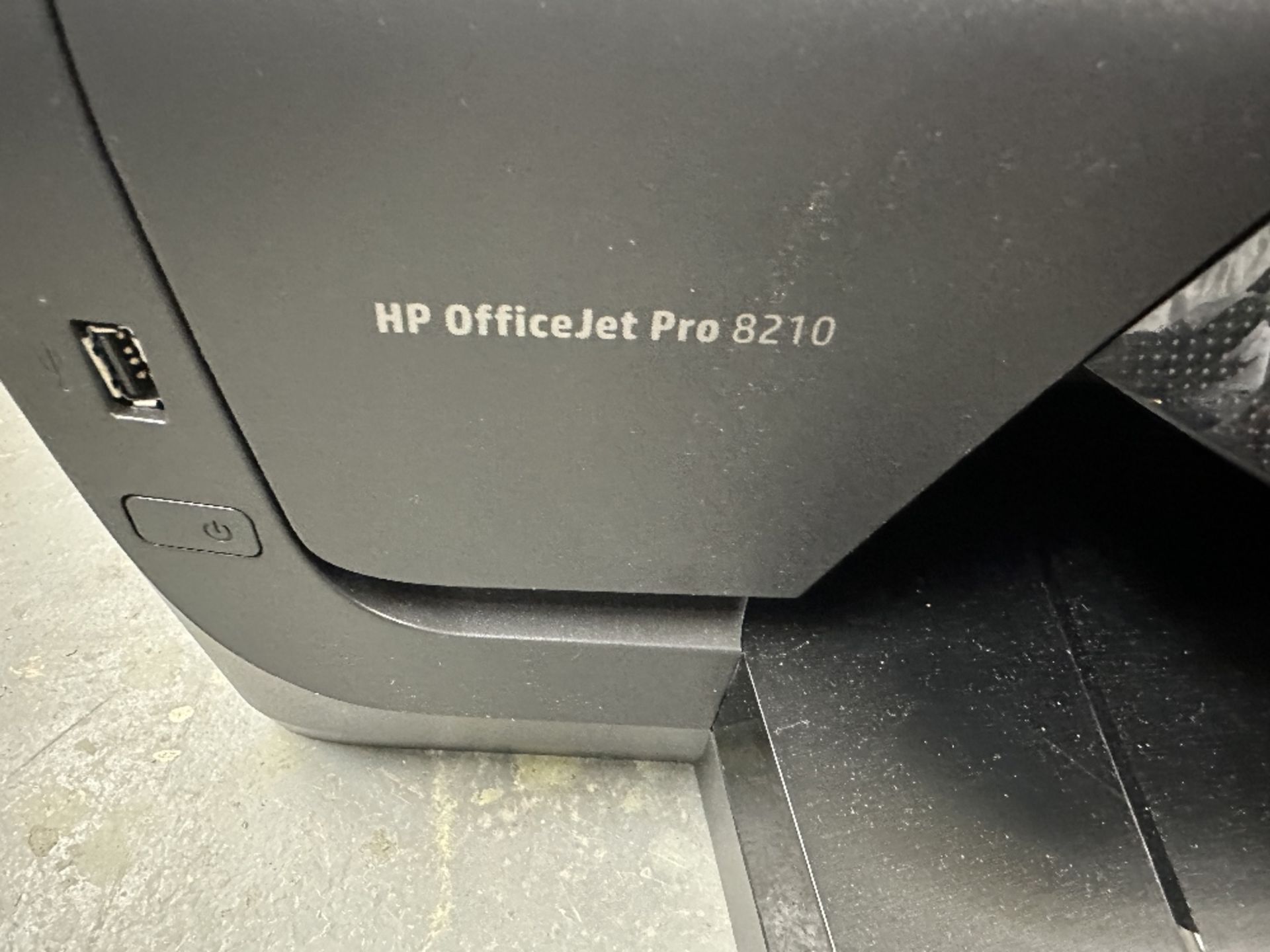 Printer: HP OfficeJet Pro 8210 Color (LOCATED IN MIDDLETOWN, N.Y.)-FOR PACKAGING & SHIPPING QUOTE, - Image 2 of 2