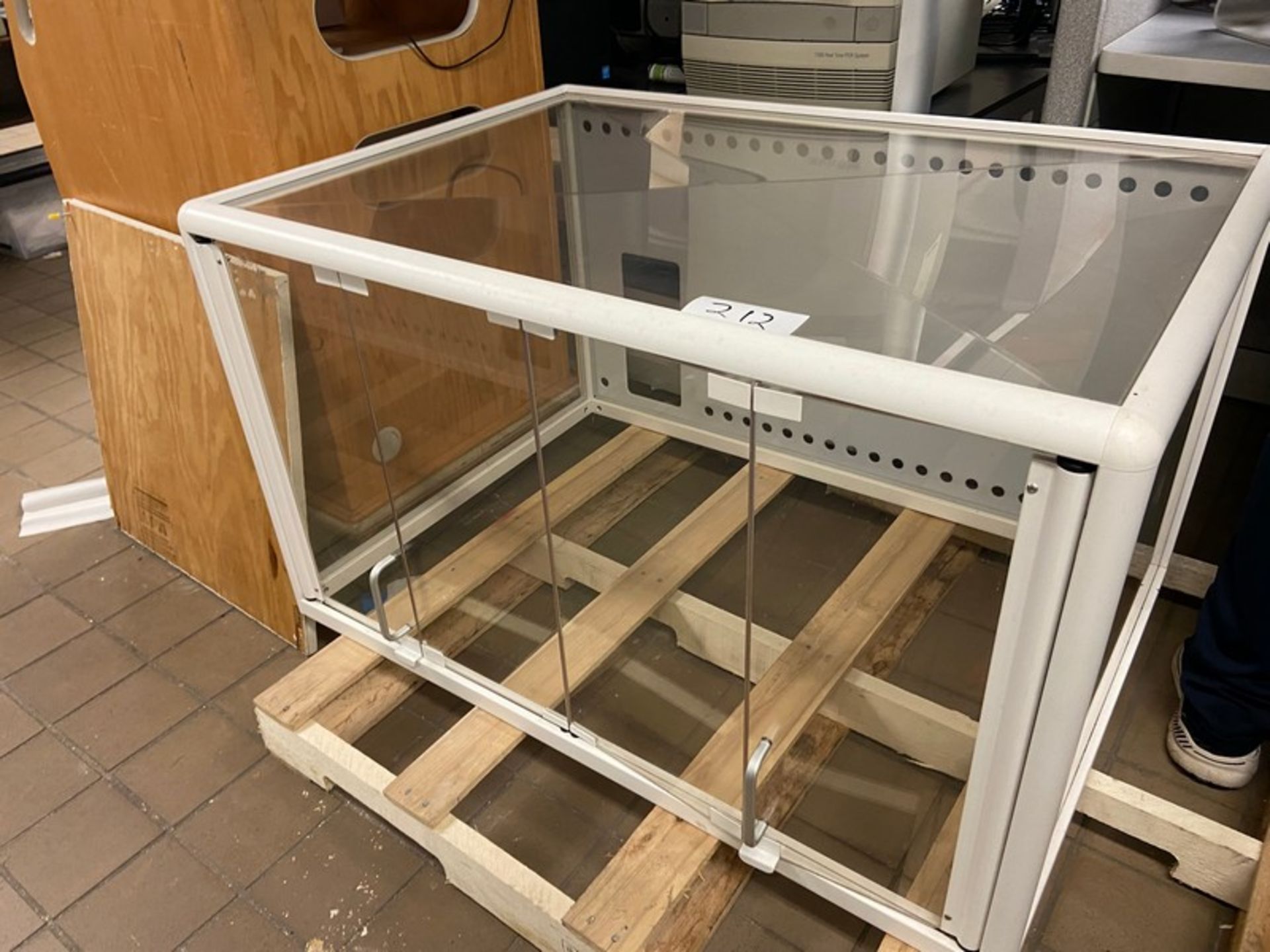 Plexi-Glass Lab Enclosure, with Frame (LOCATED IN MIDDLETOWN, N.Y.)-FOR PACKAGING & SHIPPING - Image 2 of 2