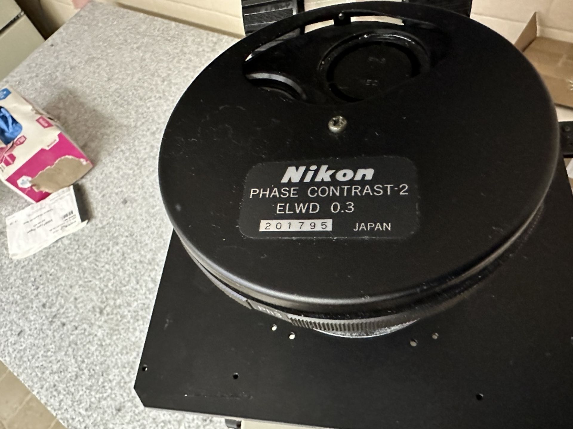 Nikon Diaphot Microscope w/Contrast, Objectives (LOCATED IN MIDDLETOWN, N.Y.)-FOR PACKAGING & - Image 4 of 14