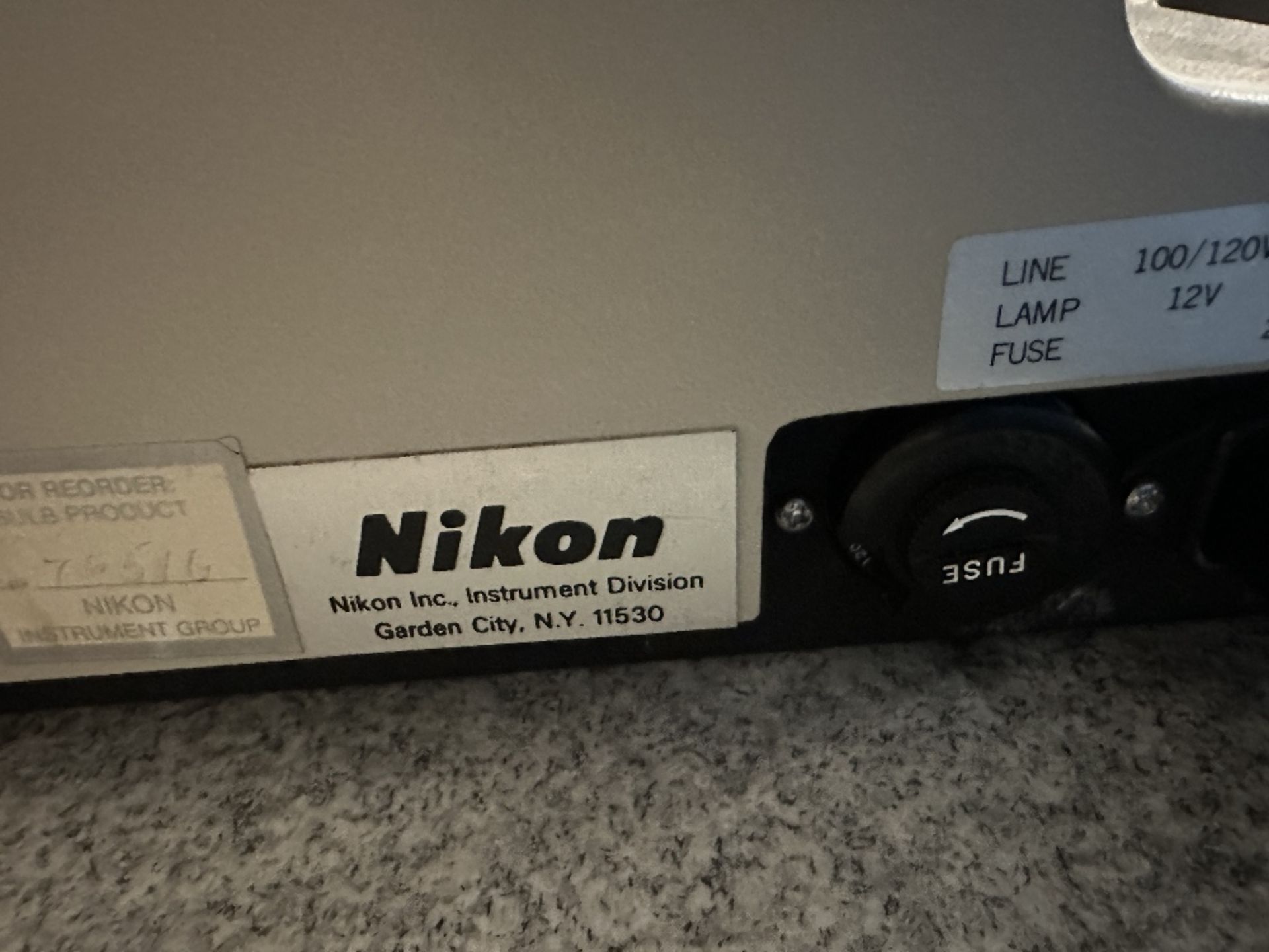 Nikon Diaphot Microscope w/Contrast, Objectives (LOCATED IN MIDDLETOWN, N.Y.)-FOR PACKAGING & - Image 7 of 14