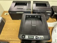 3 Printers: LaserJet Assorted (LOCATED IN MIDDLETOWN, N.Y.)-FOR PACKAGING & SHIPPING QUOTE, PLEASE