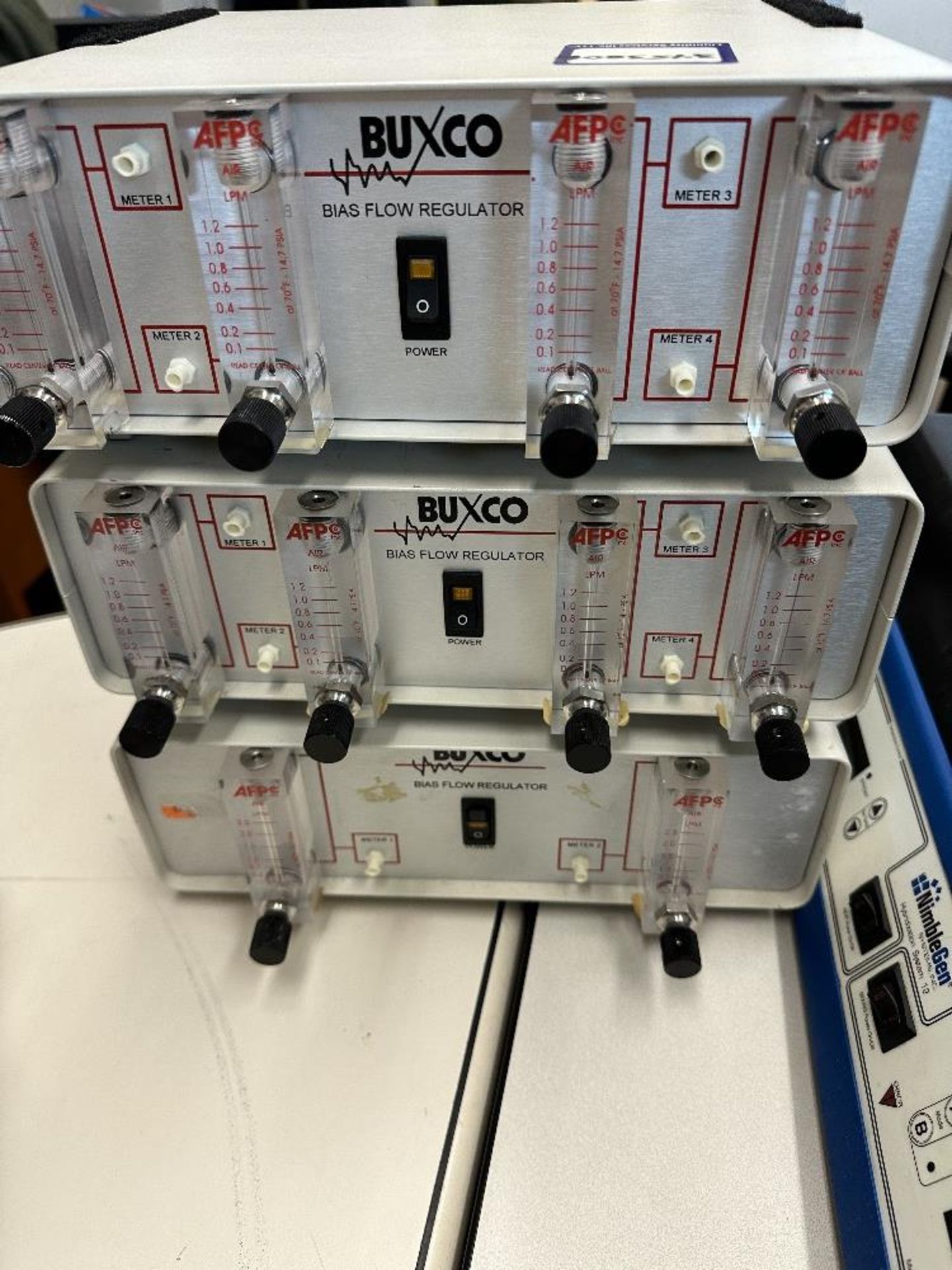 (3) Buxco Bias Flow Regulator 2+4 Channel (LOCATED IN MIDDLETOWN, N.Y.)-FOR PACKAGING & SHIPPING