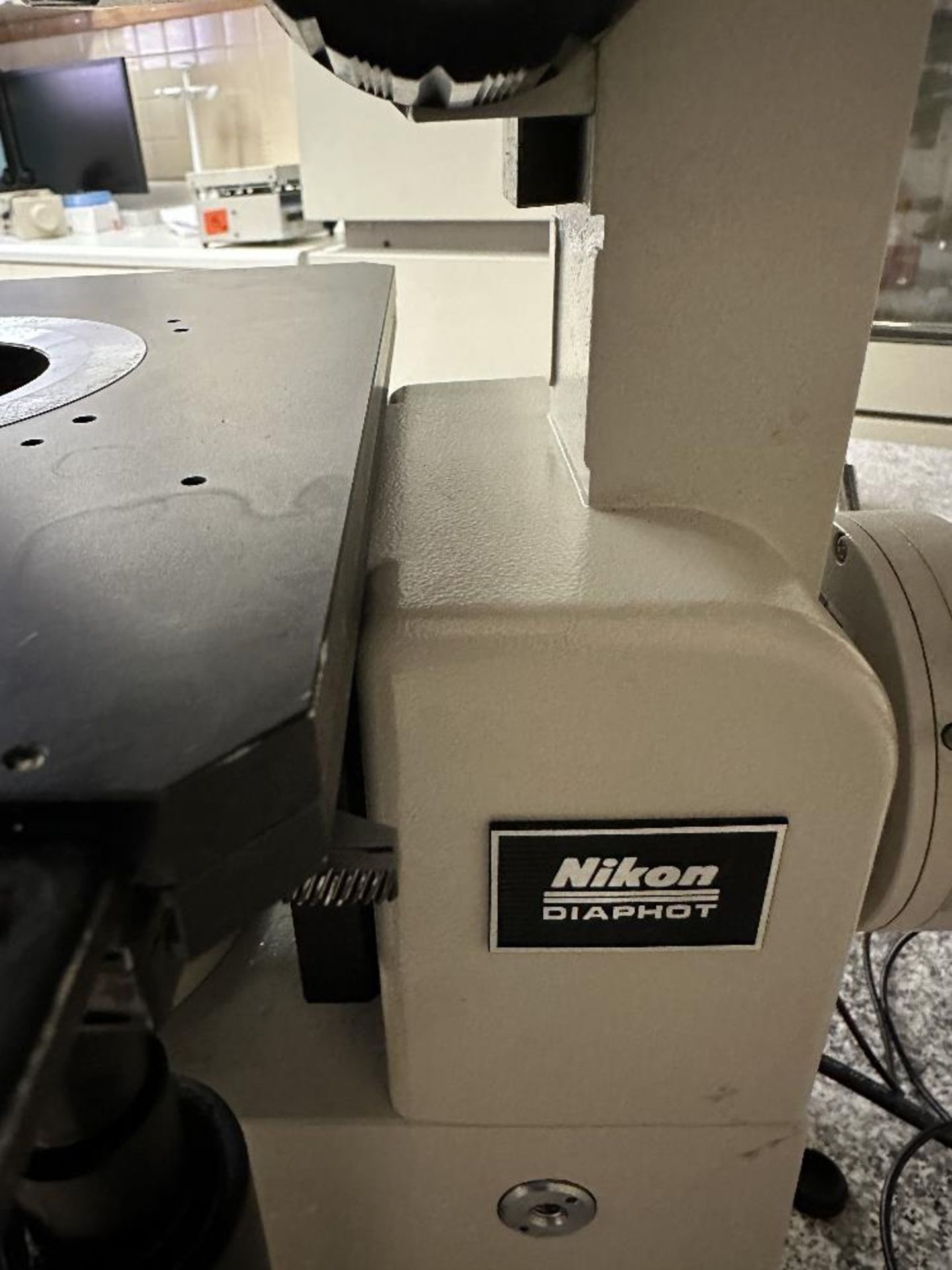 Nikon Diaphot Microscope w/Contrast, Objectives (LOCATED IN MIDDLETOWN, N.Y.)-FOR PACKAGING & - Image 5 of 14