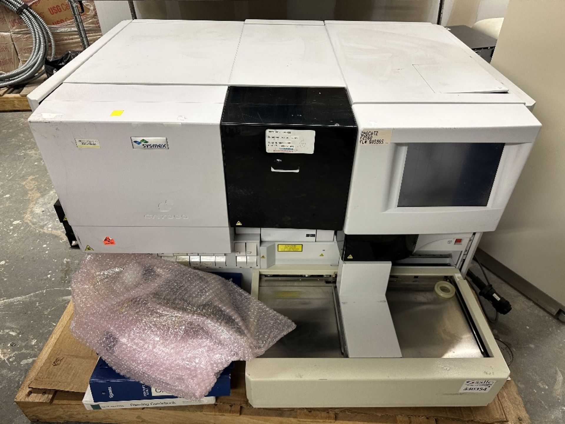 Sysmex CA-7000 Automated Blood Coagulation Analyzer (LOCATED IN MIDDLETOWN, N.Y.)-FOR PACKAGING &
