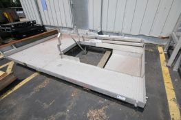 127" L x 88" W S/S VFFS / Scale Platform with Diamond Plate Deck with Some Supports (INV#96684) (