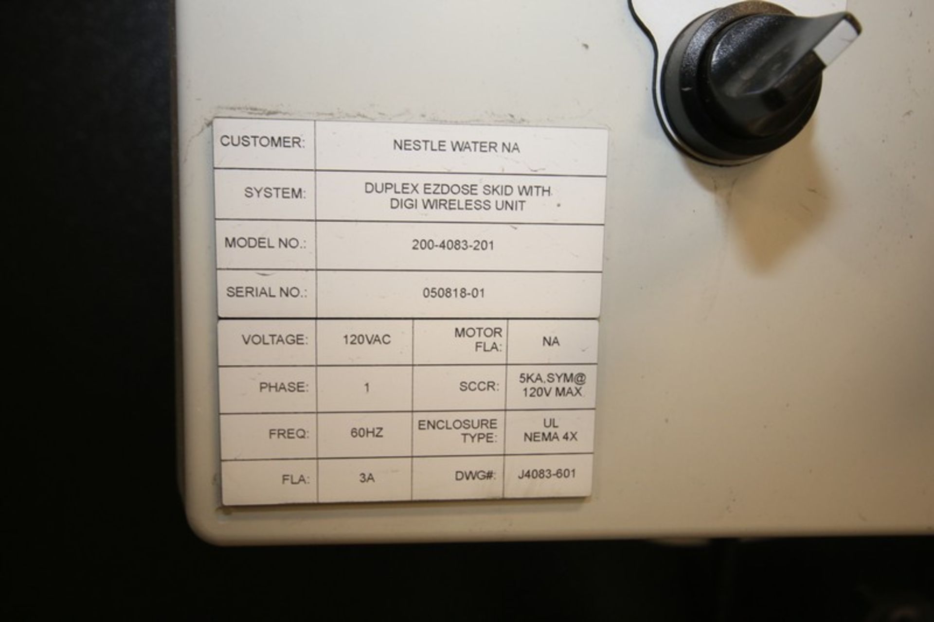 Lot of (2) Like New EquipSolutions 44" L x 20" D x 46" H Duplex EZDose Skid with Grundfos DDA - Image 3 of 4