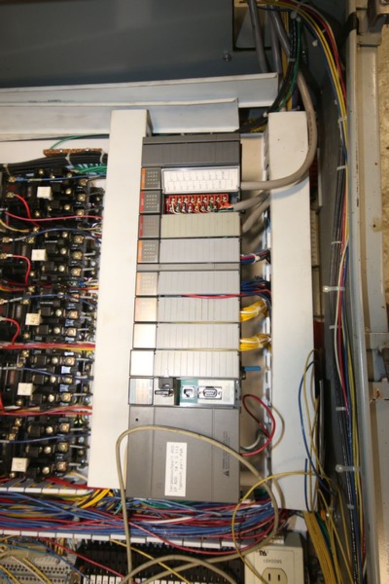Hubbell 4' H x 3' W x 12" D Production Control Panel with Allen Bradley 10- Slot PLC Controller - Image 2 of 5