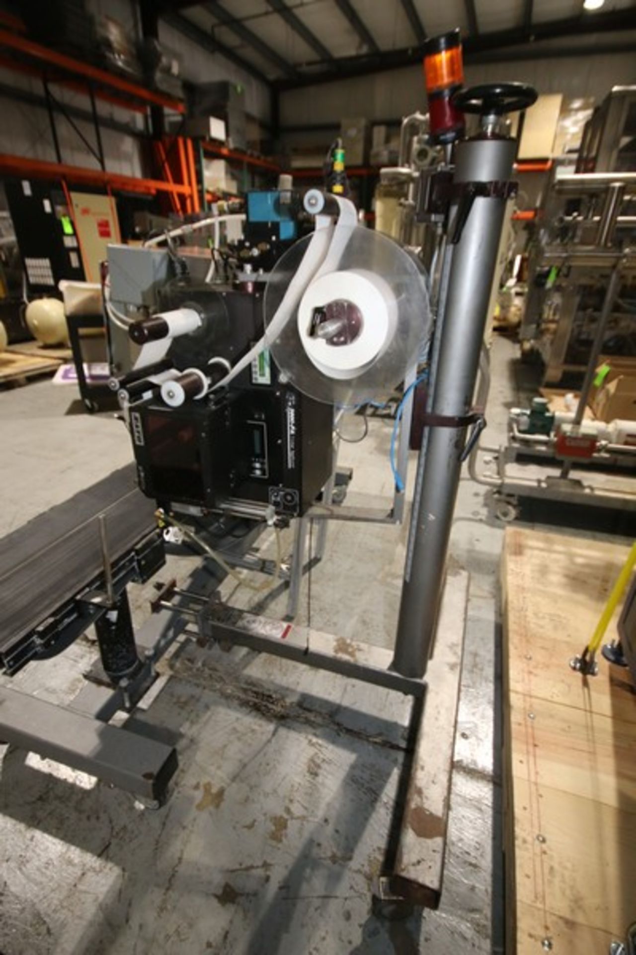 CTM In-Line Labeler, Model 3600-8485SE, SN 3600-0825-0508, with Sato m-8485SE Bar Code Printer, - Image 2 of 9