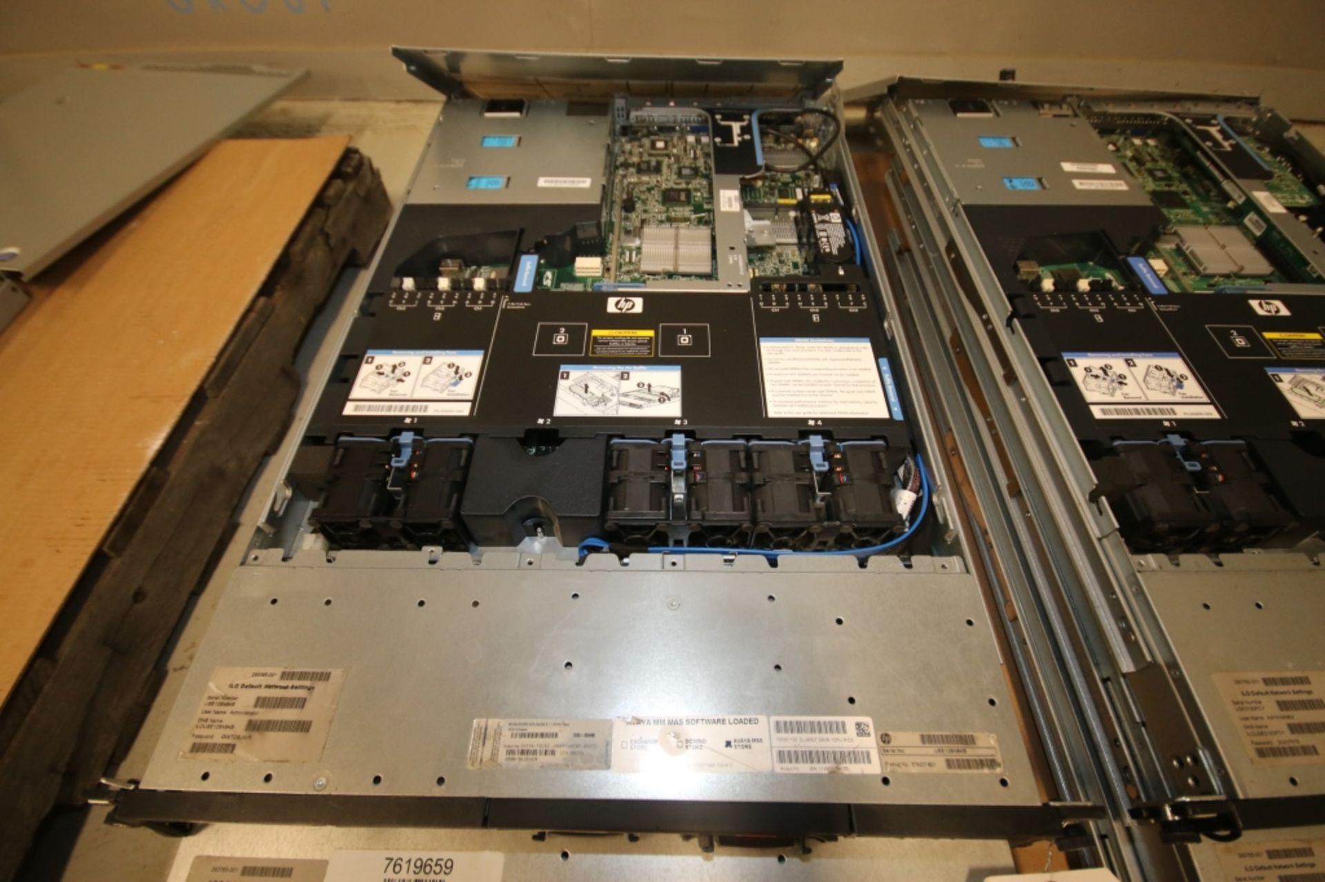 Lot of (3) HP Server Racks Units, Type (2) Lot of (3) HP Server Racks Units, Type (2) 700501100 & - Image 2 of 4