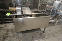 Damrow S/S Slicer, Model 3, SN 16801 with 9.5" Blades, 1 hp / 1725 rpm Drive Motor, 230/460V,