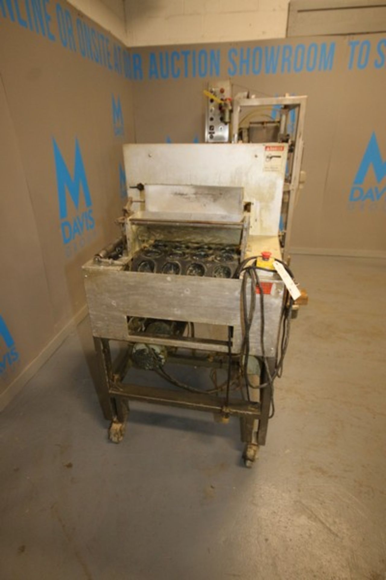 Esperia 4-Wide Kaiser Roll Dough Press, with Molds, Mold Dims.: Aprox. 3" Dia. x 2" Deep, with - Image 5 of 13