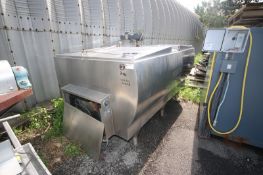 Mueller 1,000 Gal. S/S Farm Tank, with Hinged Lid, M/N M, S/N 32966, with Freon Jacket, 4-Prop
