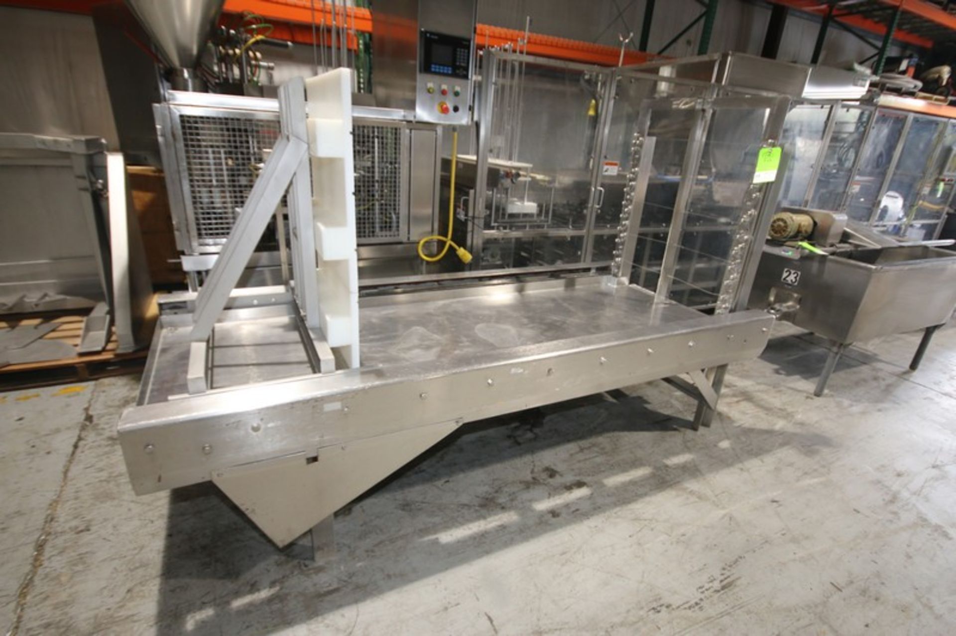 Hart 640 lb S/S Cheese Block Cutter, Model 550, S/N 28901, with 32" W x 6' L Product Opening, - Image 2 of 9