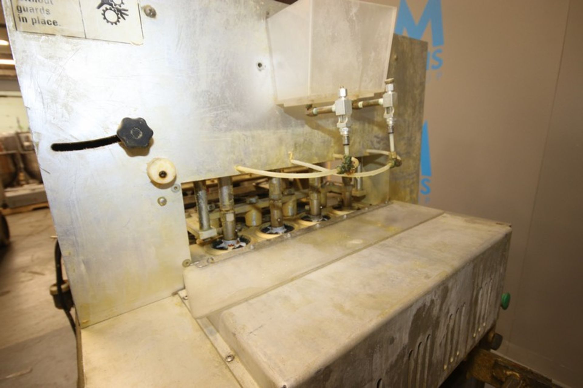 Esperia 4-Wide Kaiser Roll Dough Press, with Molds, Mold Dims.: Aprox. 3" Dia. x 2" Deep, with - Image 3 of 13