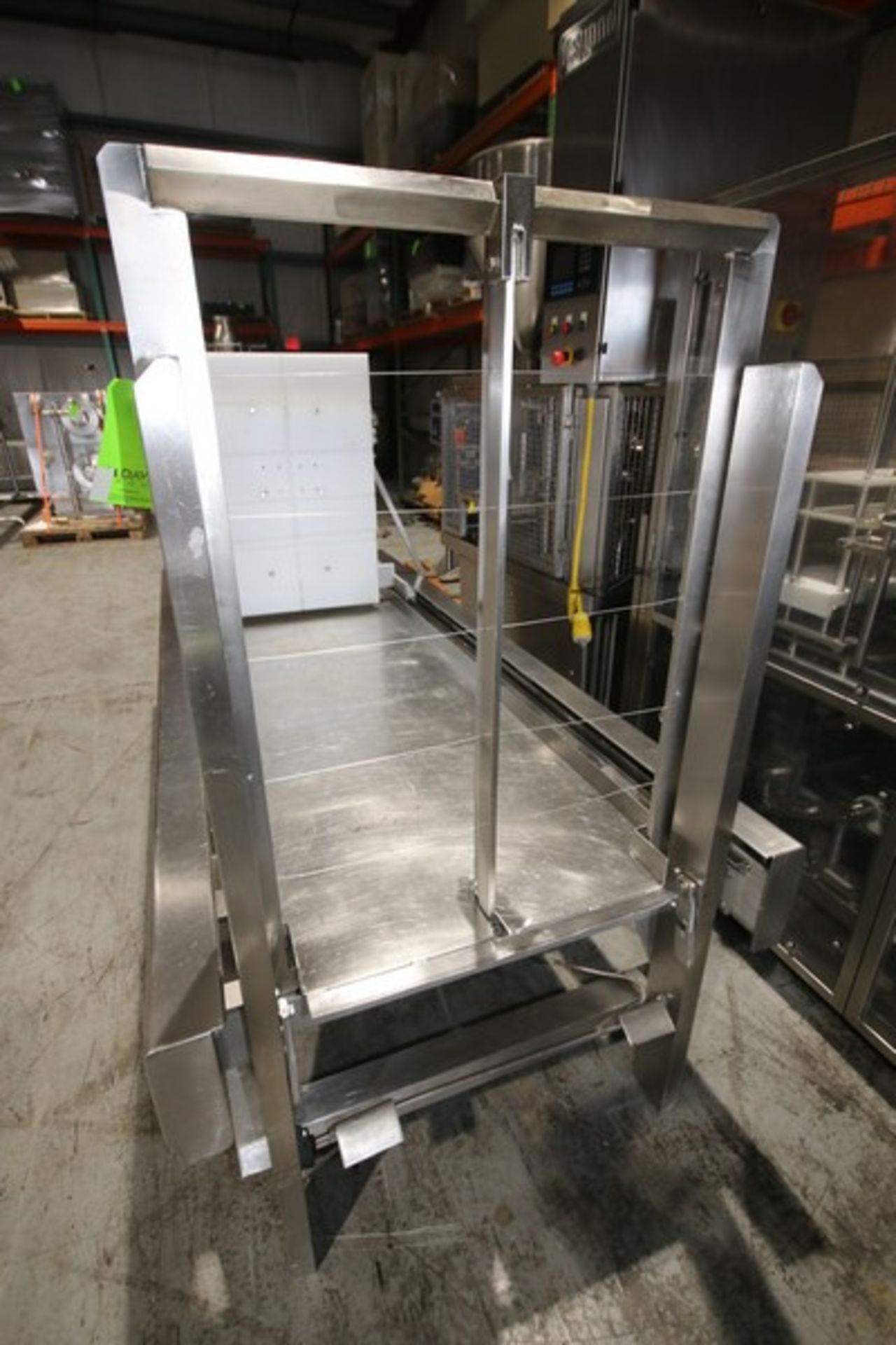 Hart 640 lb S/S Cheese Block Cutter, Model 550, S/N 28901, with 32" W x 6' L Product Opening, - Image 3 of 9