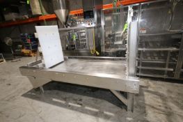 Hart 640 lb S/S Cheese Block Cutter, Model 550, S/N 28901, with 32" W x 6' L Product Opening,