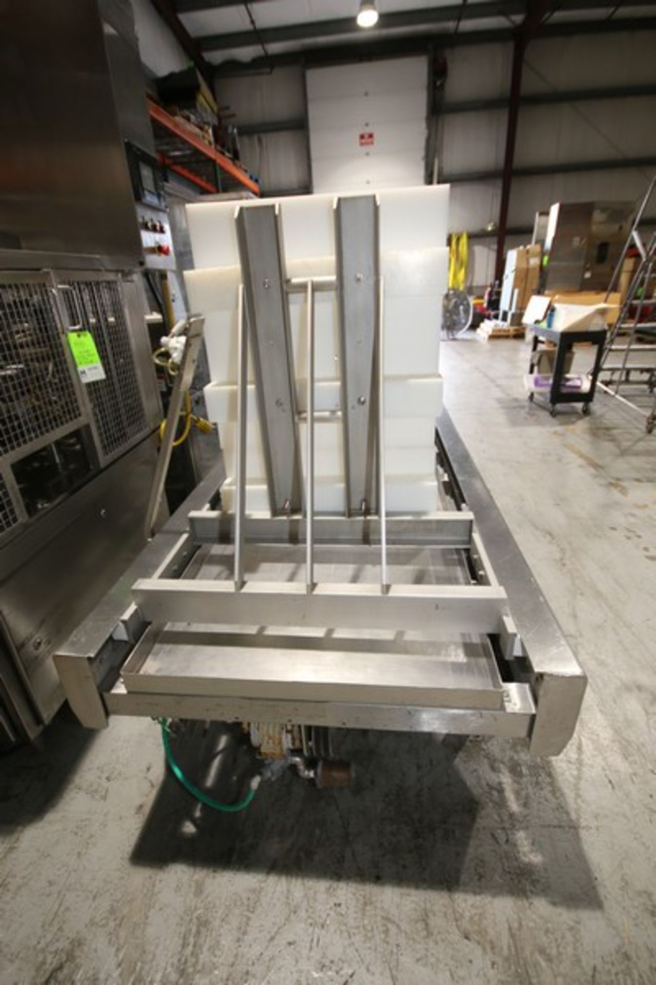 Hart 640 lb S/S Cheese Block Cutter, Model 550, S/N 28901, with 32" W x 6' L Product Opening, - Image 6 of 9