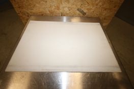 Lot of Arox. 300-26" L x 18" W Teflon Cutting Board, (From a Bakery), In Wood Crate (INV#95376)(