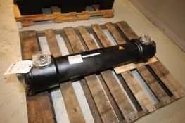 Husky Injection Molding 36" L Shell & Tune Heat Exchanger, Type SCM-1236-6-T-CN #24-SAE-1-1/2 (INV#