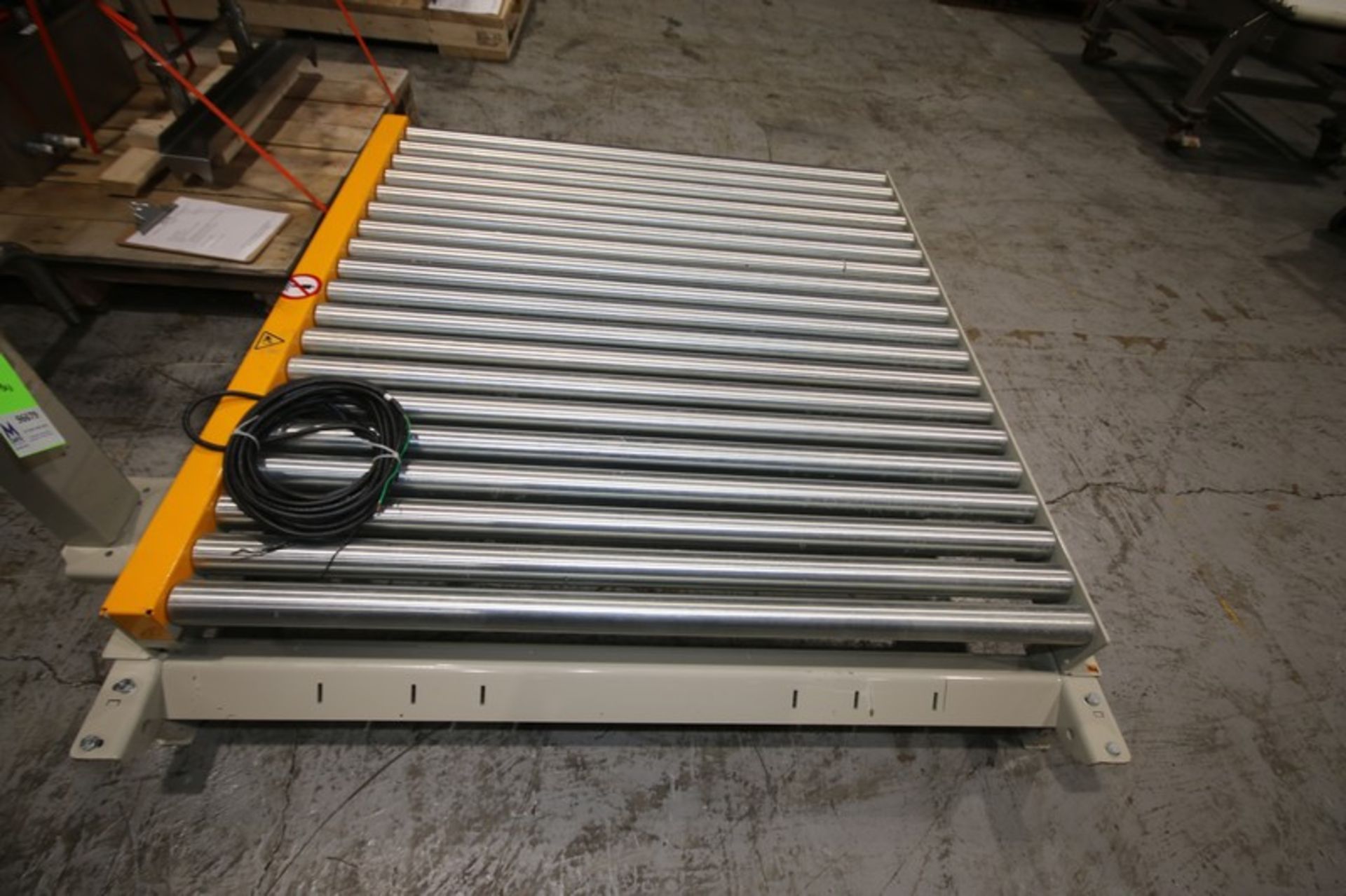 57" L x 52" W x 13" H Powered Conveyor Bed with SEW Drive Motor, (Like New Condition) (INV#96679) ( - Image 2 of 4