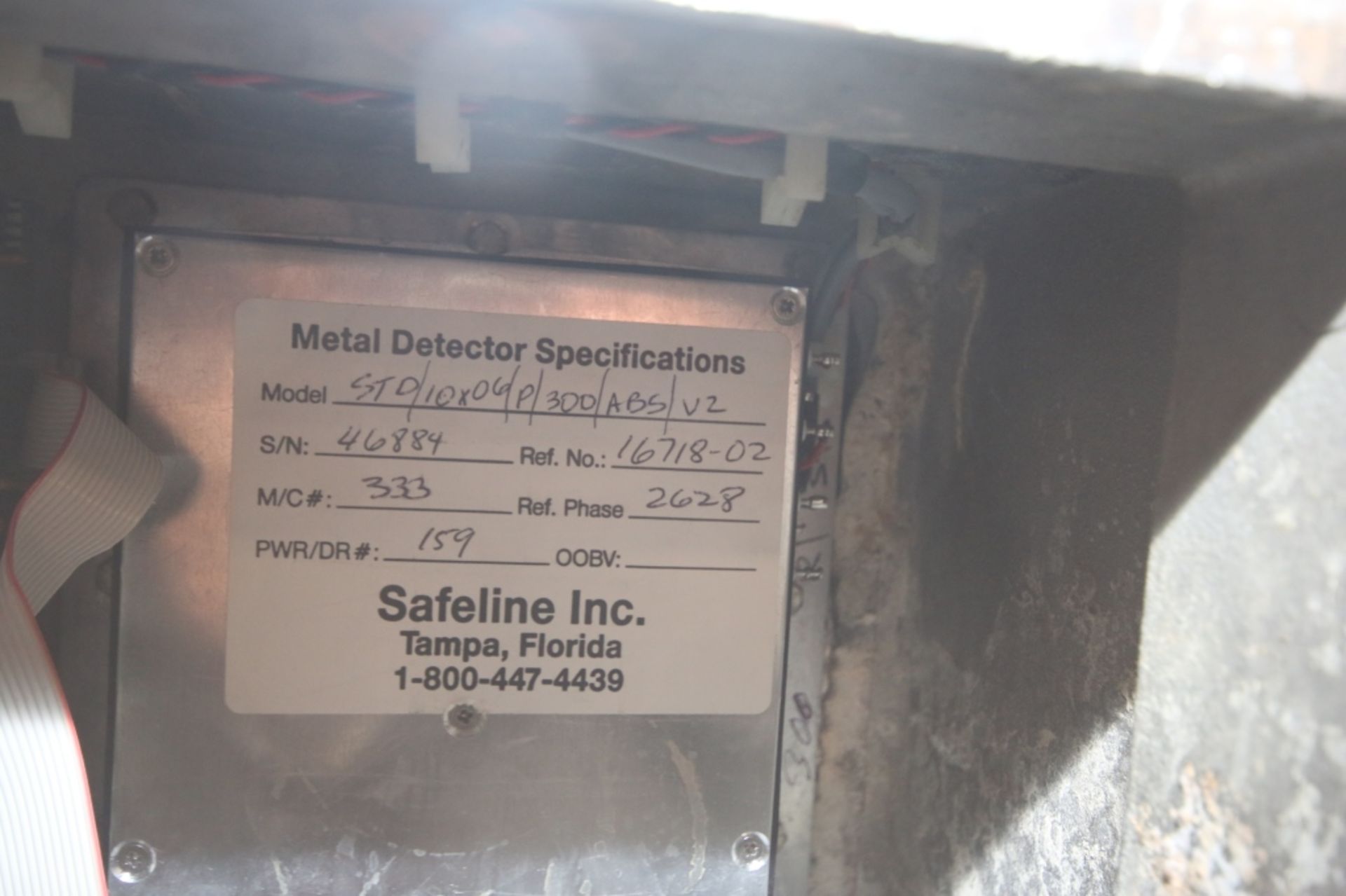 Mettler Toledo / Safeline Checkweigher / Metal Detector System, Checkweigher - Model #MM, S/N - Image 10 of 11