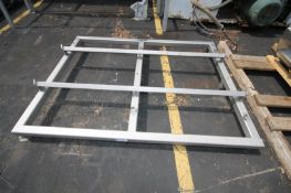 85" L x 64" W x 8" H S/S Frame with 25" W Beam Runners (INV#96694) (Located @ the MDG Auction