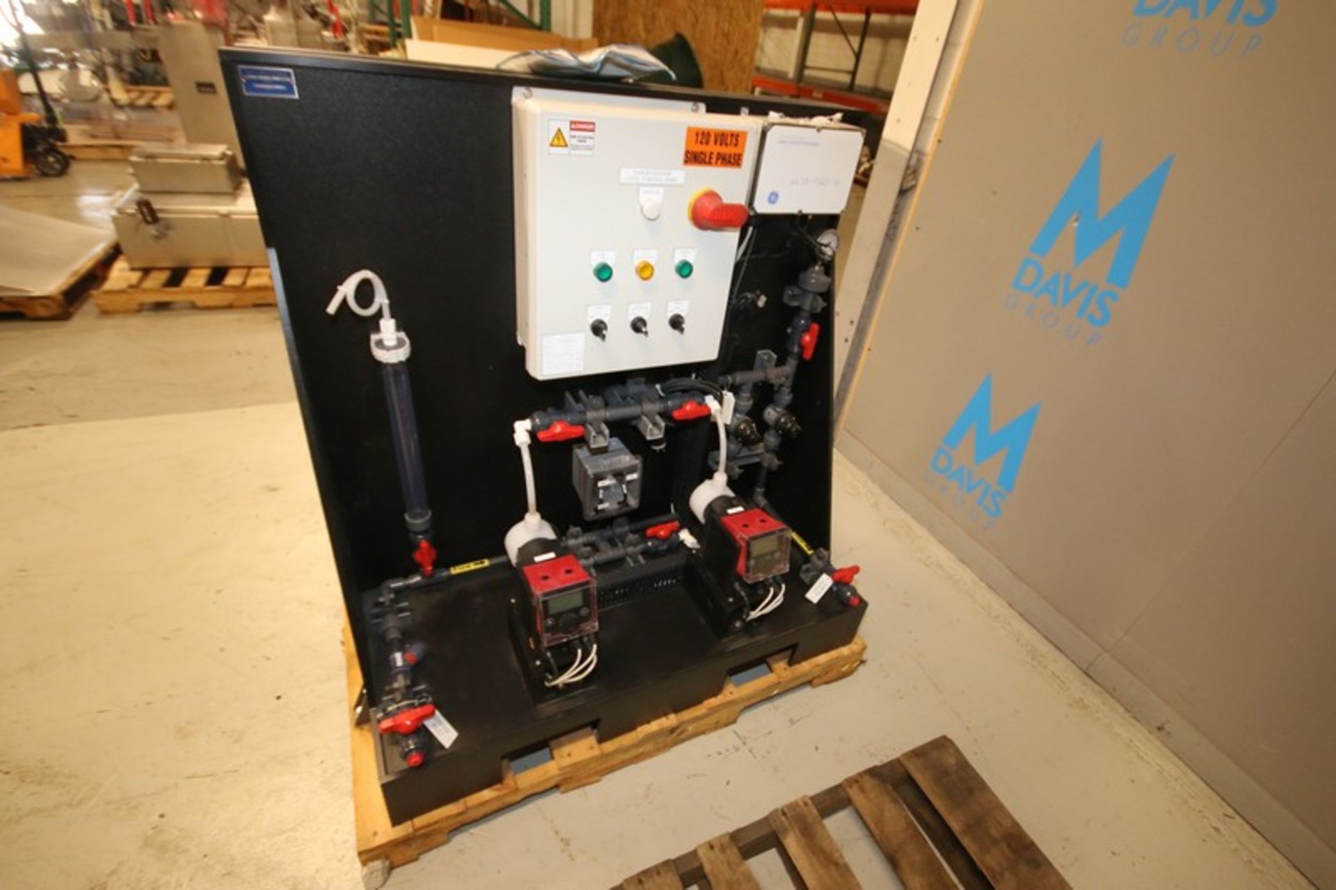 Lot of (2) Like New EquipSolutions 44" L x 20" D x 46" H Duplex EZDose Skid with Grundfos DDA - Image 2 of 4